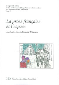 Immagine copertina libro La prose française et l’espace