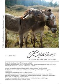 Immagine copertina libro Relations. Beyond Anthropocentrism, 1.1 - June 2013