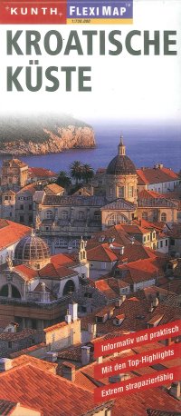Immagine copertina libro Flexi Map Kunth Croazia costa