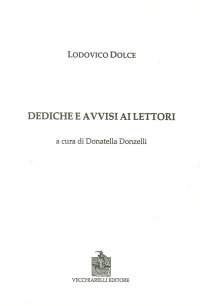 Immagine copertina libro Dediche e avvisi ai lettori