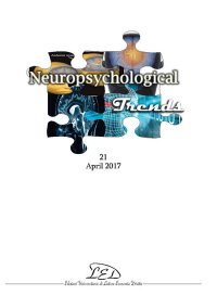 Immagine copertina libro Neuropsychological Trends (2017). Vol. 21