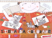 Immagine copertina libro Siena da colorare