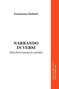 Immagine copertina libro Narrando in versi. (Due brevi poemi in sonetti)