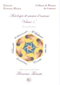 Immagine copertina libro Antologia di Musica d'Insieme Vol.1. Per Ensemble di Chitarre. Erom 0161