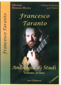 Immagine copertina libro Francesco Taranto. Antologia di Studi. Vol.1. per Chitarra. Erom 0030