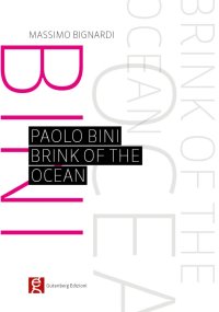 Immagine copertina libro Paolo Bini. Brink of the ocean