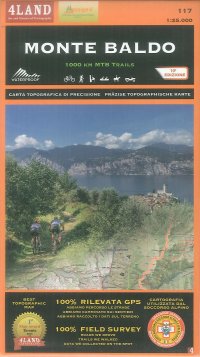 Immagine copertina libro Monte Baldo. 1000 km mountainbike trails 1:25.000. Ediz. italiana, inglese e tedesca