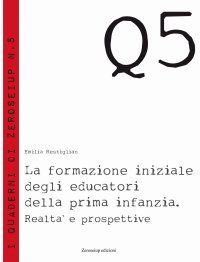Immagine copertina libro La formazione iniziale degli educatori della prima infanzia