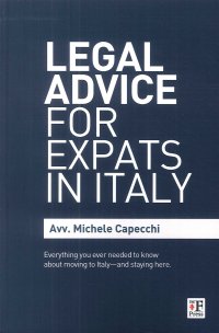 Immagine copertina libro Legal advice for expats in Italy