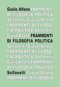 Immagine copertina libro Frammenti di filosofia politica