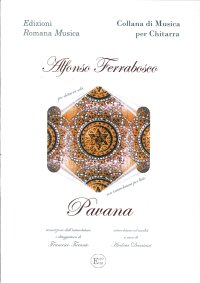 Immagine copertina libro Alfonso Ferrabosco. Pavana. Musica per Chitarra e liuto. Erom 0045