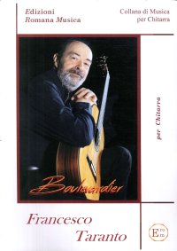 Immagine copertina libro Francesco Taranto. Boulevarier. Musica per Chitarra. Erom 0016