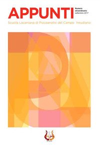 Immagine copertina libro Appunti. Scuola lacaniana di psicoanalisi del campo freudiano. Straordinario. Settembre (2017)