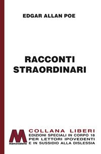 Immagine copertina libro Racconti straordinari. Ediz. per ipovedenti