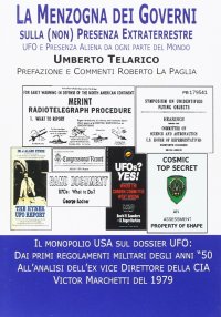 Immagine copertina libro La menzogna dei governi sulla non presenza extraterrestre
