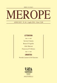 Immagine copertina libro Merope. Vol. 64: Letteratura
