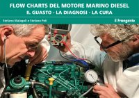 Immagine copertina libro Flow charts del motore marino diesel. Il guasto, la diagnosi, la cura