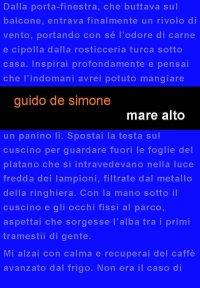 Immagine copertina libro Mare alto