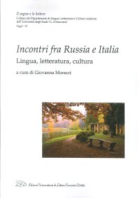 Immagine copertina libro Incontri fra Russia e Italia. Lingua, letteratura, cultura