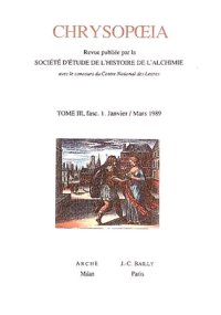 Immagine copertina libro Chrysopoeia. Vol. 3: 1989