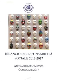 Immagine copertina libro Bilancio di responsabilità sociale 2016-2017. Annuario diplomatico consolare 2017