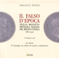 Immagine copertina libro Il falso d'epoca nella moneta metallica italiana del Regno d'Italia