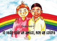 Immagine copertina libro Io vedo solo un amico, non un colore