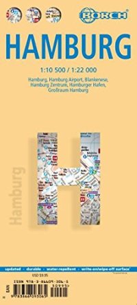 Immagine copertina libro Hamburg. Map 1:10 500 / 1:22 000