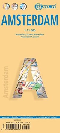 Immagine copertina libro Amsterdam. Map 1:11 000