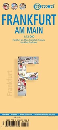 Immagine copertina libro Frankfurt. Map 1:12 000