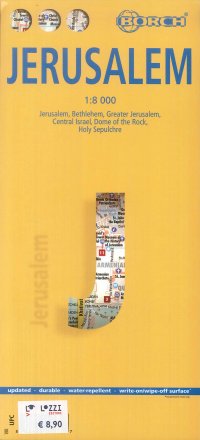 Immagine copertina libro Map Borch. Jerusalem 1:8 000