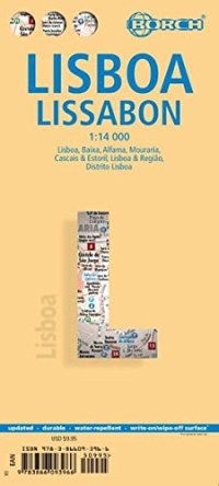 Immagine copertina libro Lisbona. Lisbon. Map 1:14 000