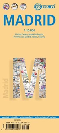 Immagine copertina libro Madrid. Map 1:10 000