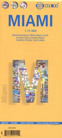 Immagine copertina libro Miami. Map 1:15 000