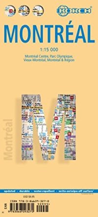 Immagine copertina libro Montreal. Map 1:15 000