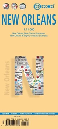 Immagine copertina libro New Orleans. Map 1:11 000