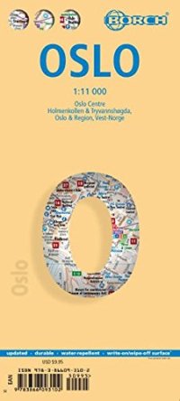 Immagine copertina libro Oslo. Map 1:11 000