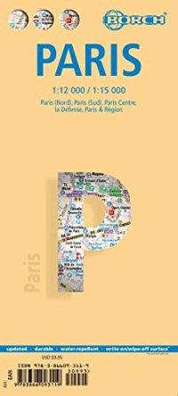 Immagine copertina libro Paris. Map 1:12 000 / 1:15 000