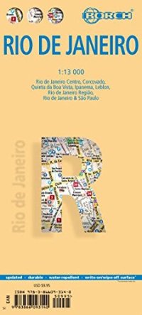 Immagine copertina libro Rio De Janeiro. Map 1:13 000