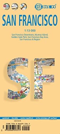 Immagine copertina libro San Francisco. Mappa Borch 1:13 000