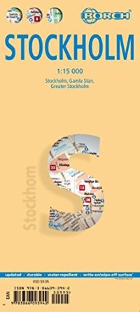 Immagine copertina libro Stockholm. Map 1:15 000