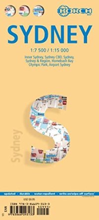 Immagine copertina libro Sydney. Mappa Borch 1:7 5000 / 1:15 000
