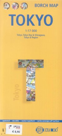 Immagine copertina libro Map Borch. Tokyo 1:17 000
