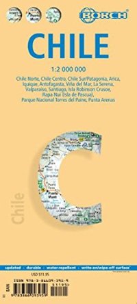 Immagine copertina libro Chile. Map 1:2 000 000
