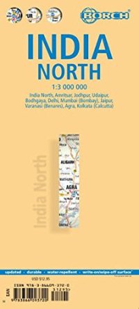 Immagine copertina libro India North. Map 1:3 000 000