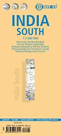 Immagine copertina libro India South. Map 1:3 000 000