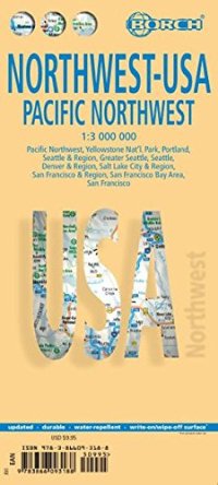 Immagine copertina libro Northwest Usa Pacific Northwest. Map 1:3 000 000