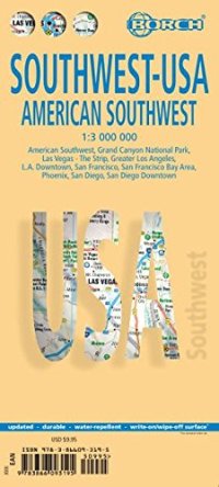 Immagine copertina libro Southwest Usa. American Southwest Map 1:3 000 000