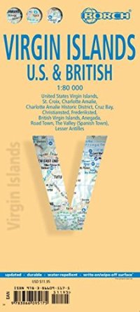 Immagine copertina libro Virgin Island. Map 1:80 000