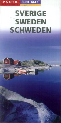 Immagine copertina libro Sverige. Sweden. Schweden. Flexi map 1:1 000 000